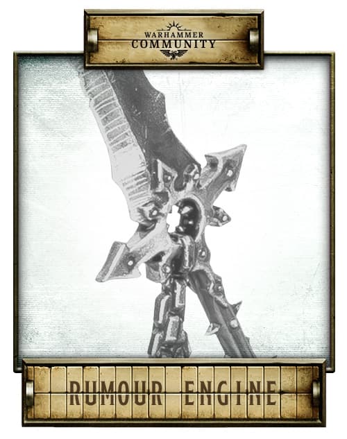 Warhammer Community teases a tiny sword clue in Rumour Engine