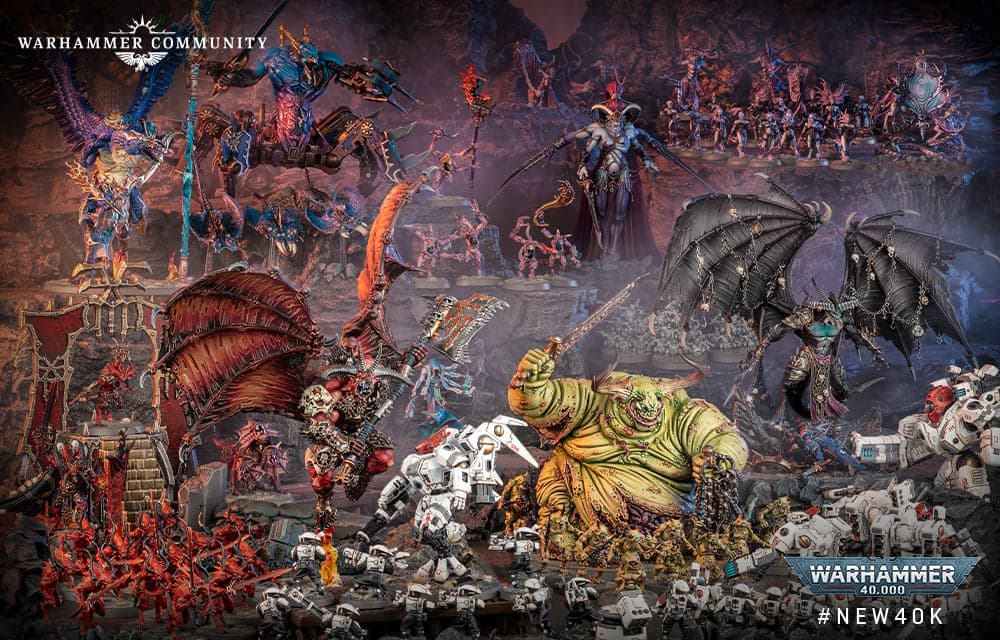 Warhammer 40,000 Faction Focus previews Chaos Space Marine and Daemon detachments