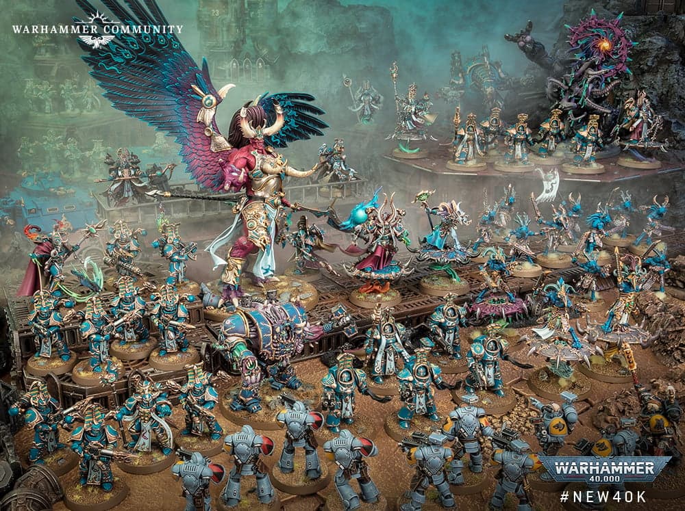 Thousand Sons rules spotlight their sorcerous, visually striking armies