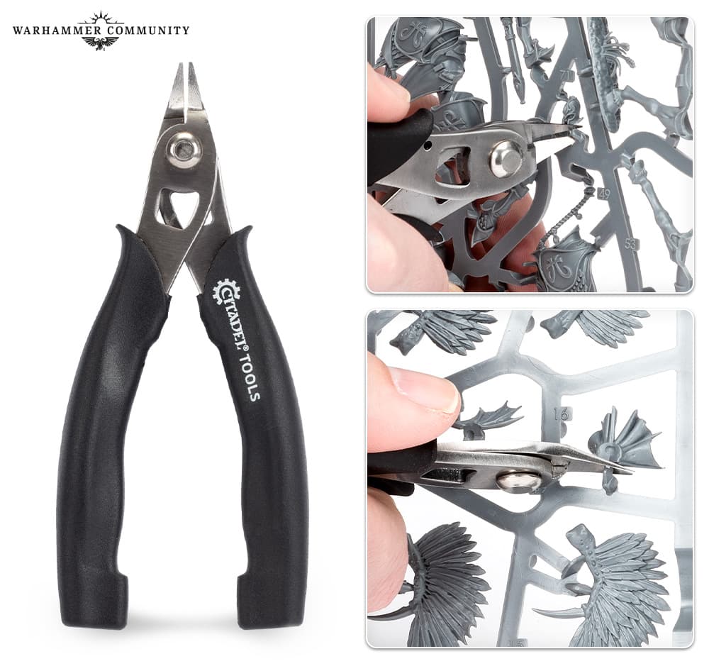 Warhammer Community showcases four updated Citadel tools for cleaner builds
