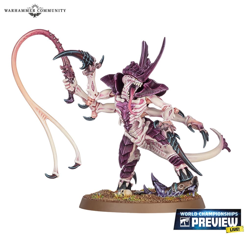 Warhammer Community reveals datasheet for Lash Whip Tyranid Prime