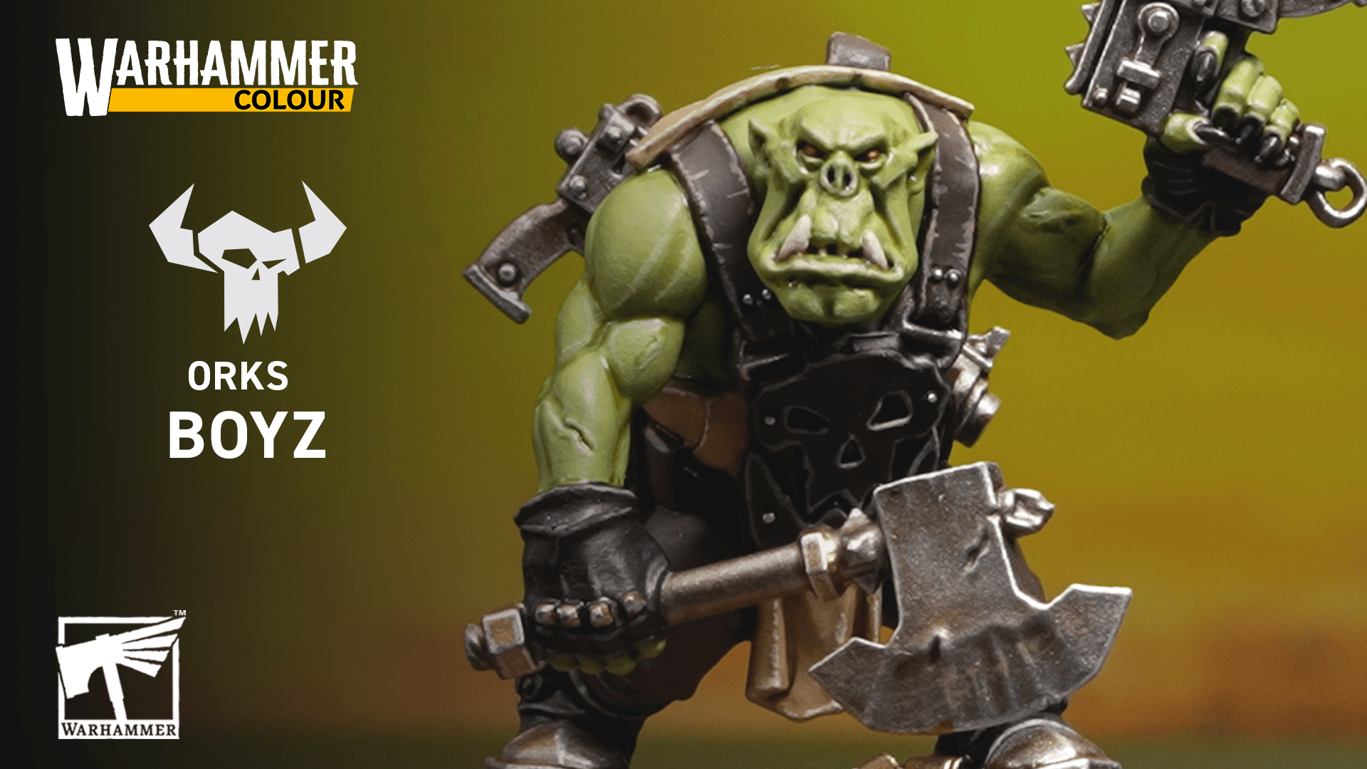 Warhammer Community shows how to paint Goff Ork Boyz for Armageddon