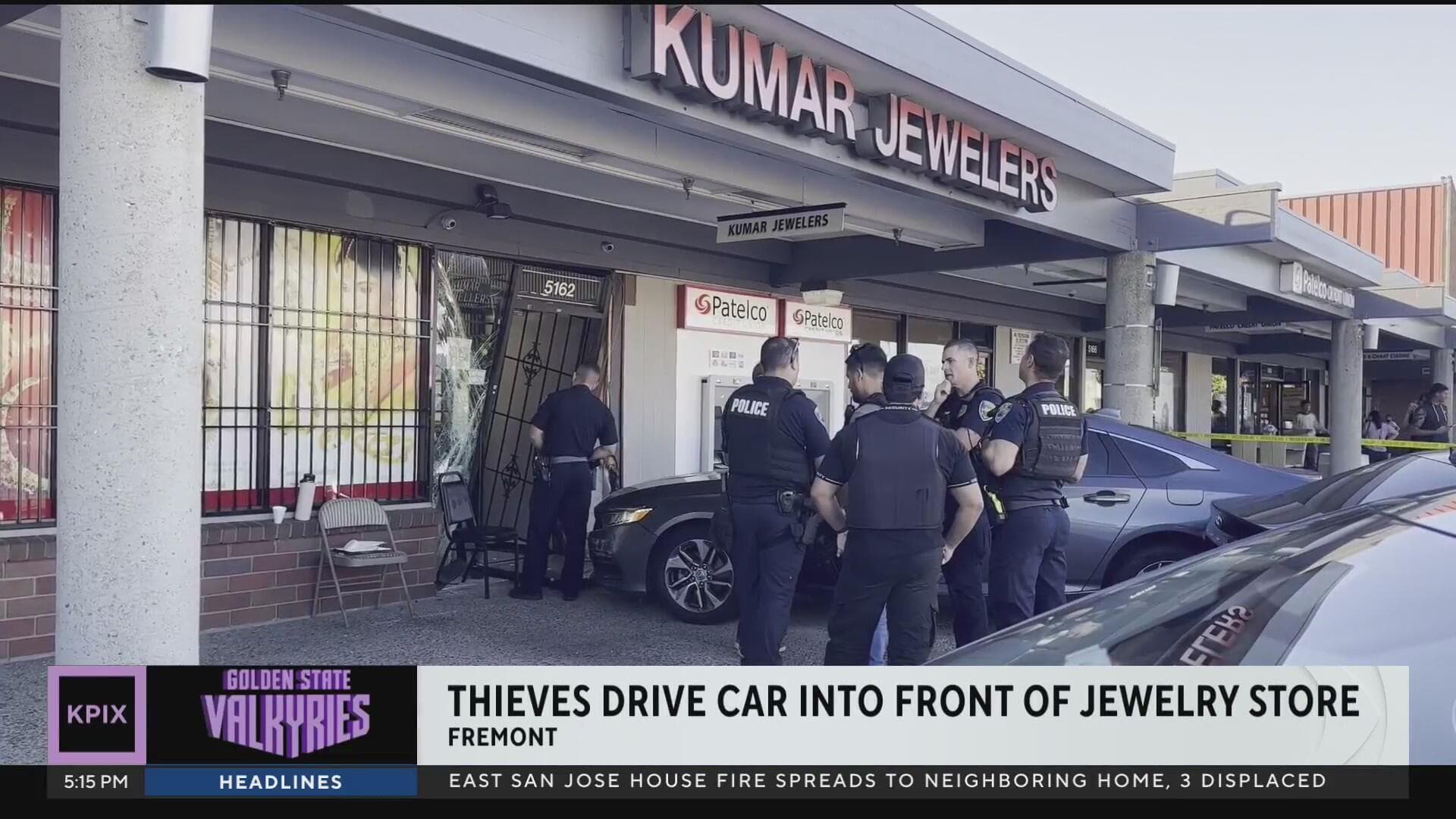 Fremont Jewelry Store Hit by Brazen Daylight Smash-and-Grab Robbery