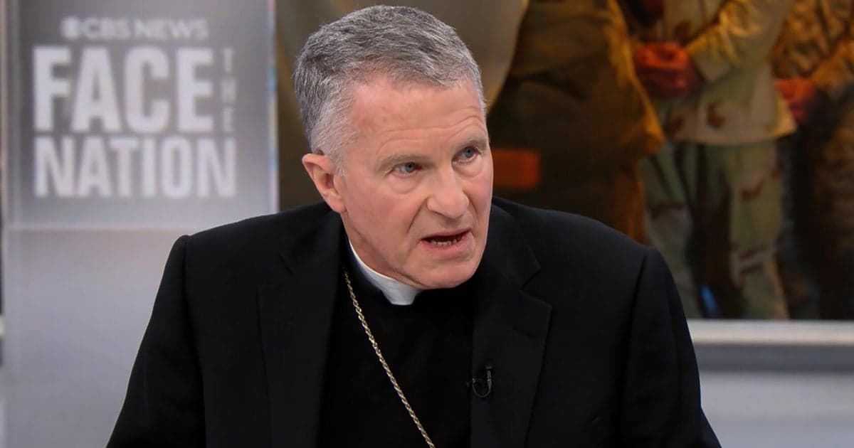 Archbishop Broglio Speaks on Military Ministry in Face the Nation Interview