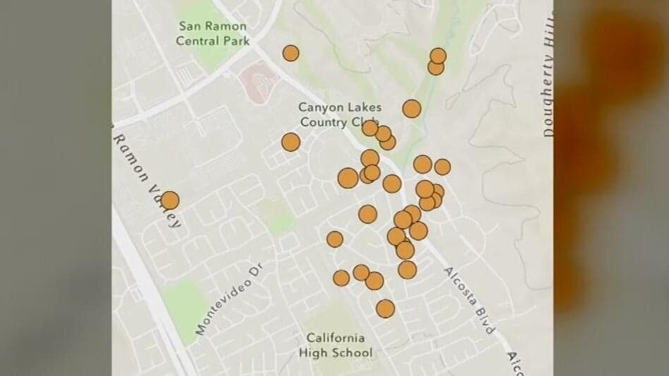 Magnitude 4.2 quake near San Ramon part of swarm; thousands felt