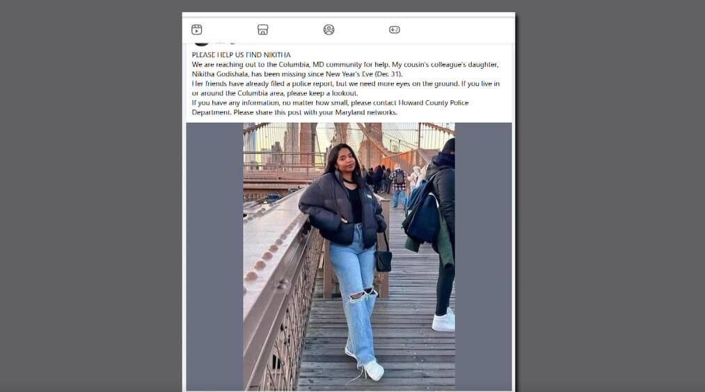 Warrant Filed After Ellicott City Woman Found Dead in Columbia Apartment