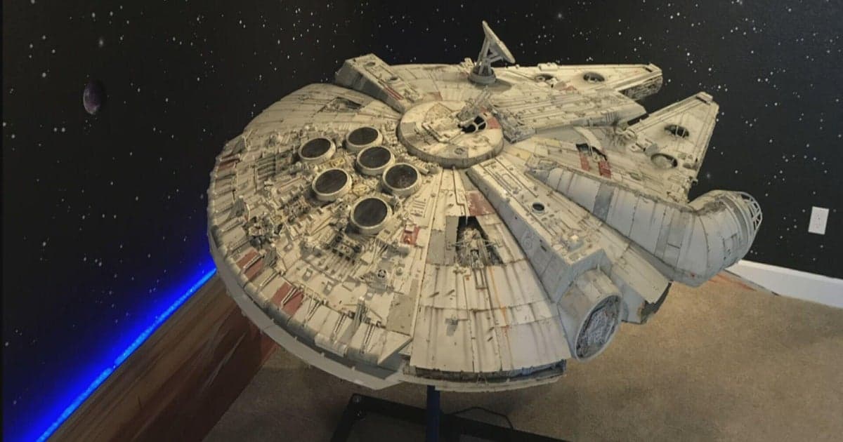 Castle Rock hobbyist’s hand-built Millennium Falcon sells for $350,000