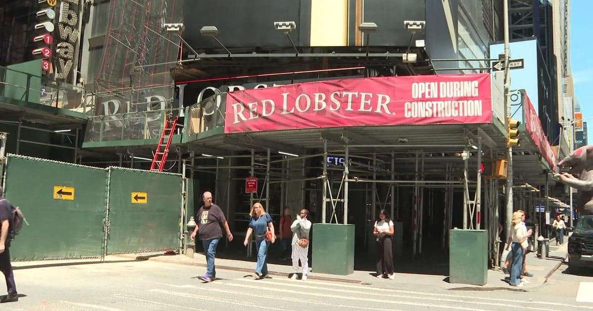 Red Lobster closes Times Square unit after 23 years amid construction woes