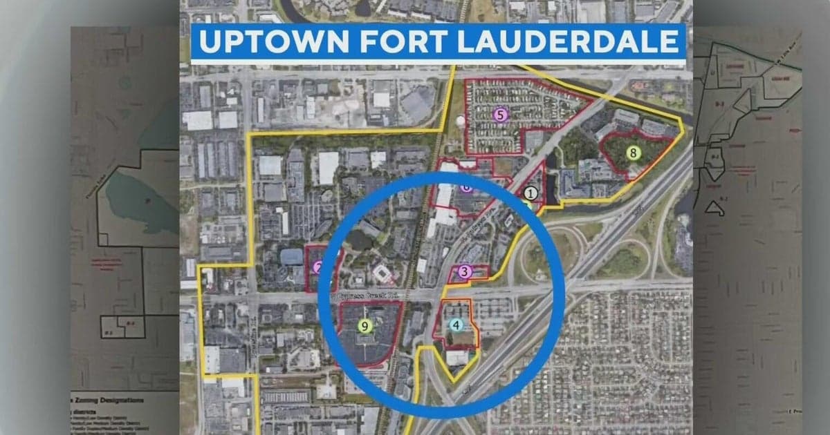 Fort Lauderdale plans major Uptown Urban Village redevelopment near airport