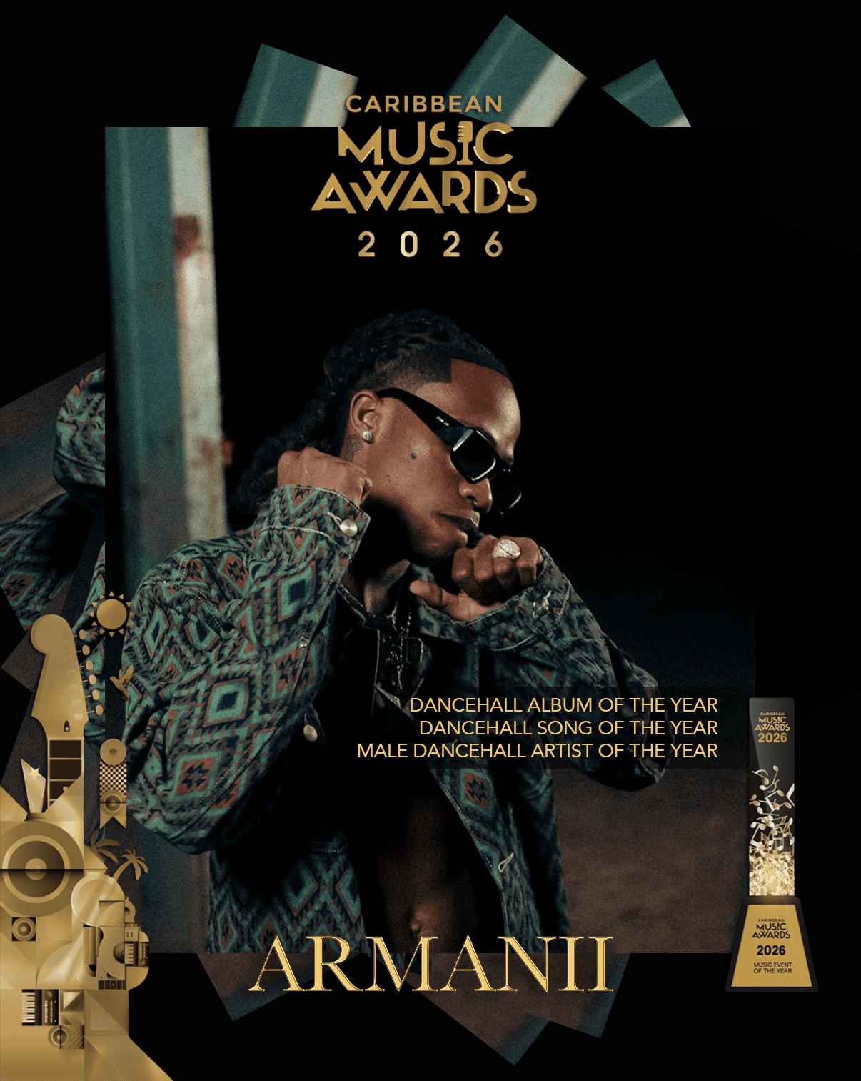Armanii earns three 2026 Caribbean Music Awards nominations