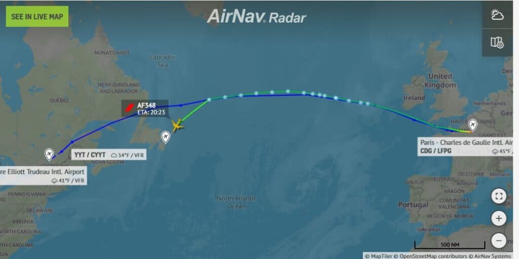 Air France flight to Detroit diverted to Montreal amid Ebola restrictions