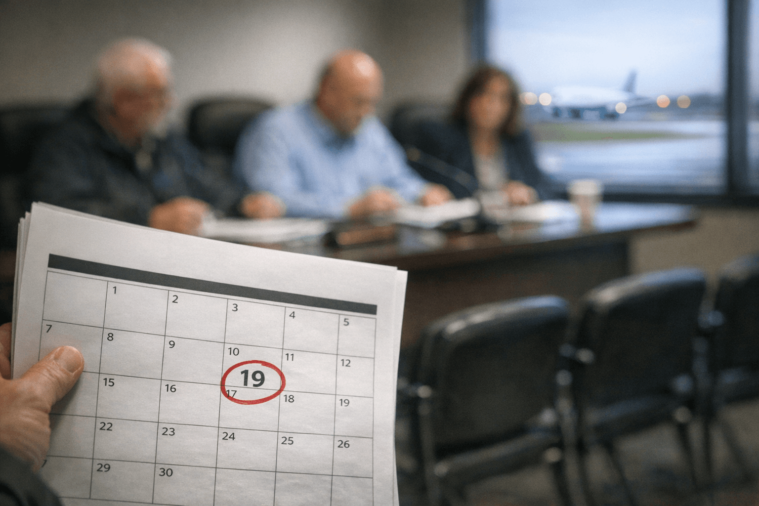 Airport authority updates meeting calendar, Nov. 19 zoning session canceled