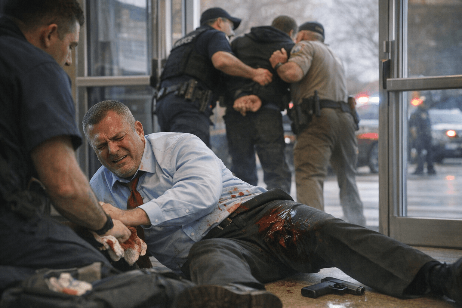 Oklahoma Principal Shot Subduing Armed Gunman at High School, Hailed as Hero