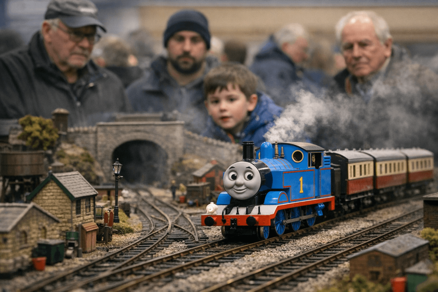 Gauge 1 Thomas the Tank Engine Layout Wows Fans at Barrie-Allandale Show