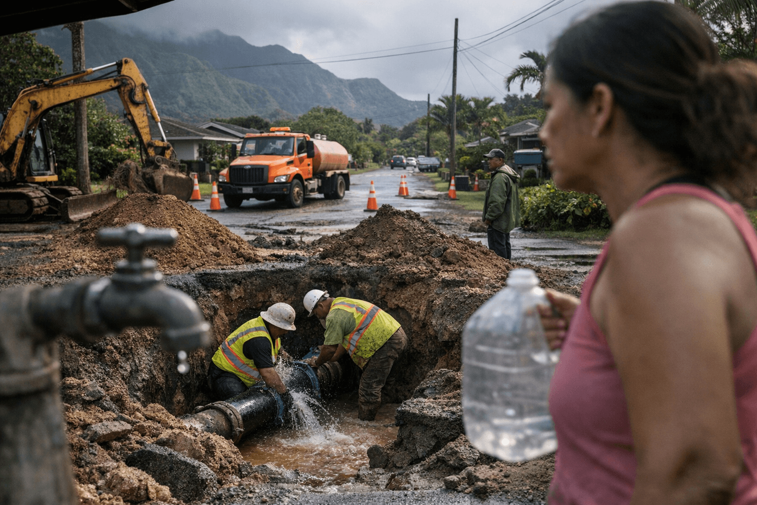 County Water System Upgrade May Disrupt Supply in Wailua