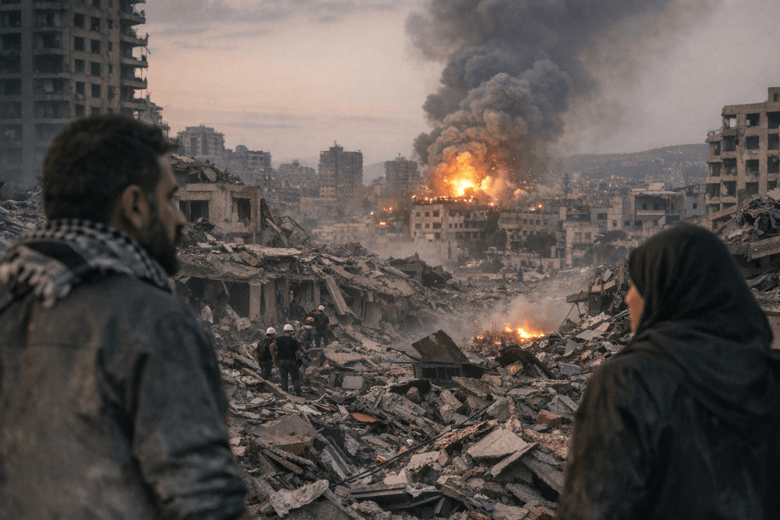 U.S. and Iran Dispute Whether Ceasefire Covers Lebanon as Bombing Continues