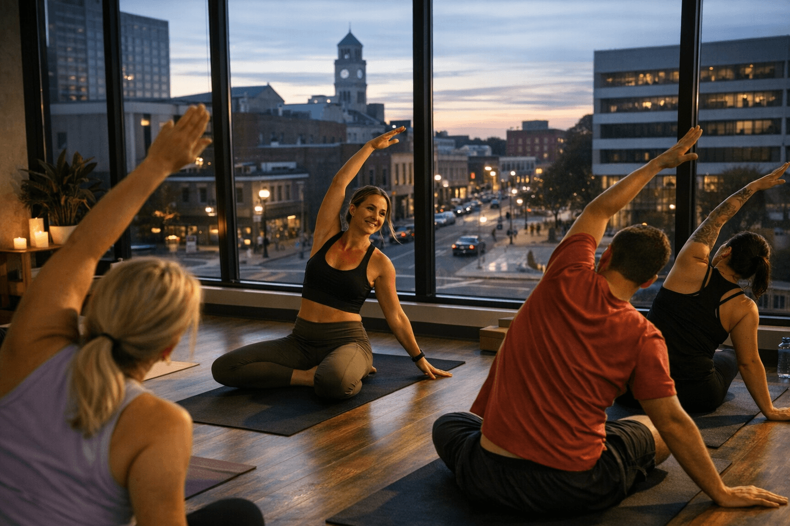 Downtown Jax Yoga Moves to New Central Park Plaza Studio