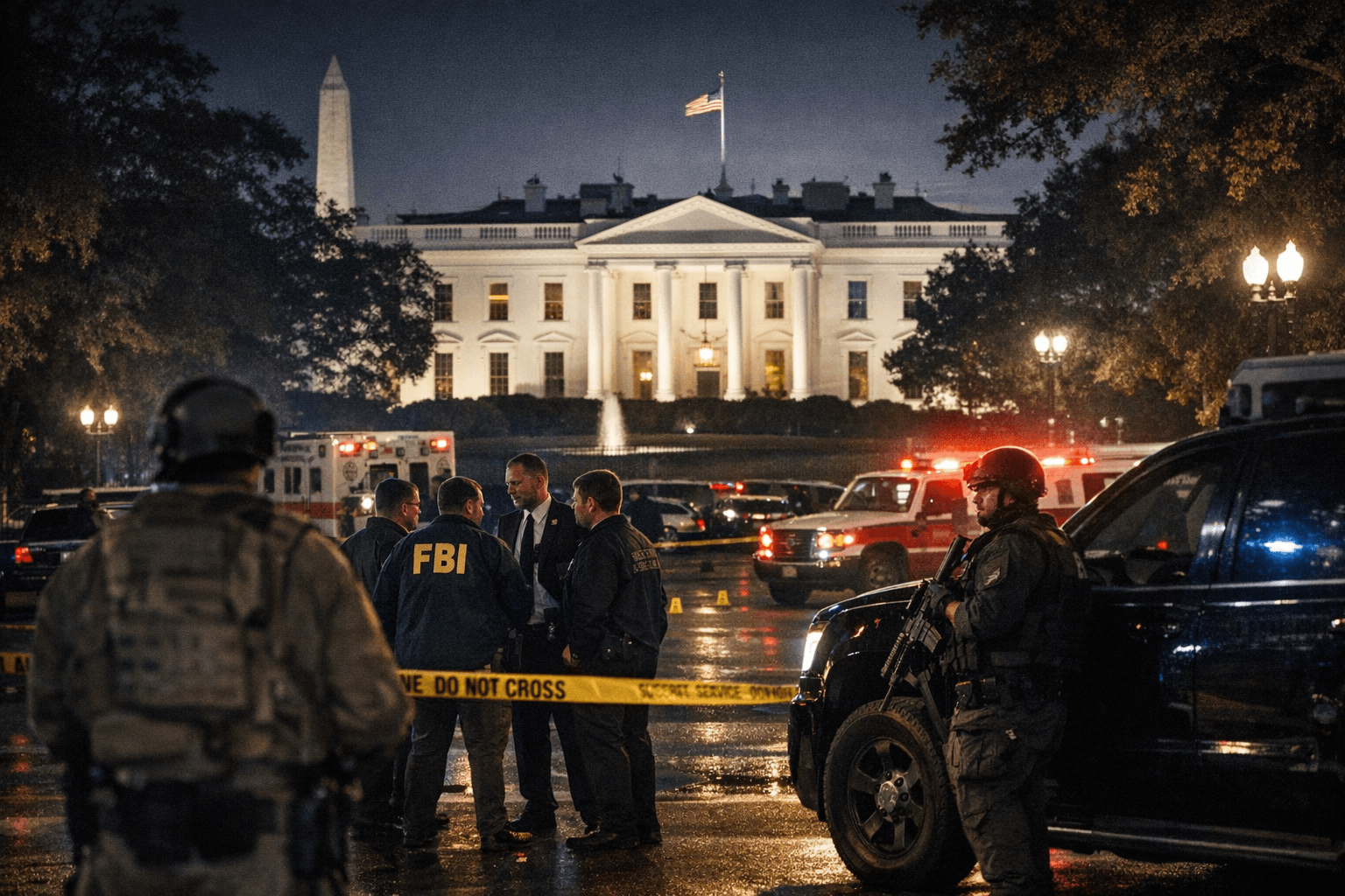 UK and US tighten security talks after Washington shooting ahead of King visit