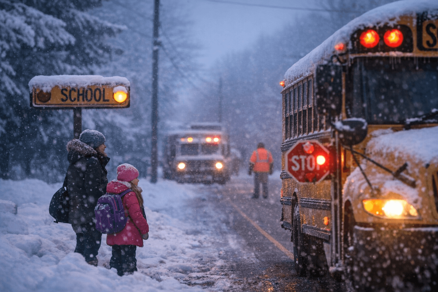Menominee County Schools and Services Posted Delays and Closings