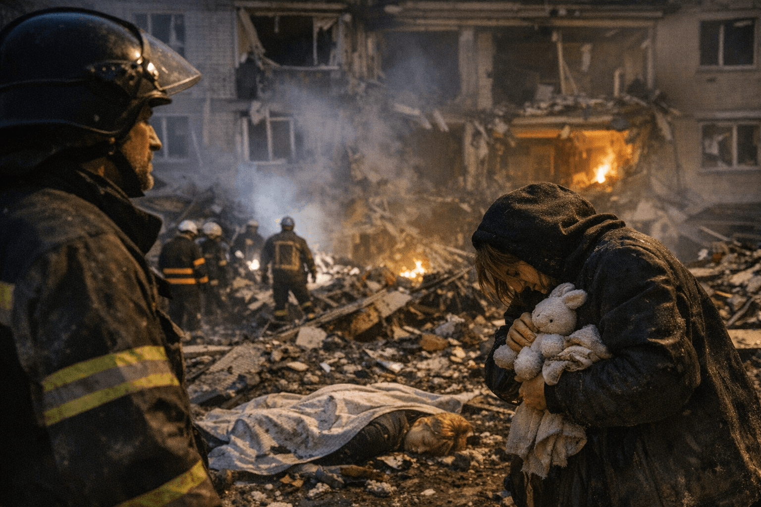 Russian Drone Strike on Odesa Kills Three, Including Mother and Toddler