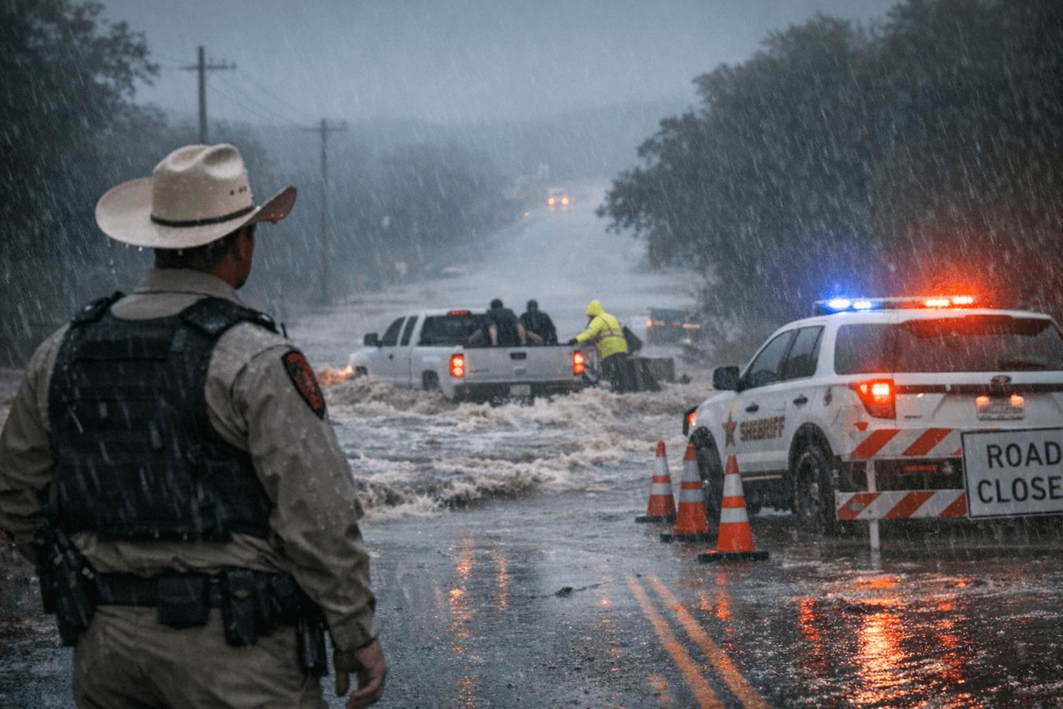 Heavy Rainfall Triggers Flood Watch, Val Verde County Urged Preparedness