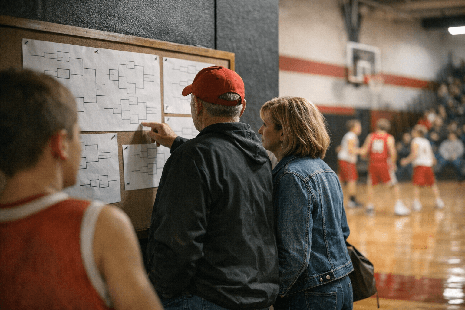 Hooker Schools Posts Junior High Tournament Brackets, Community Prepares