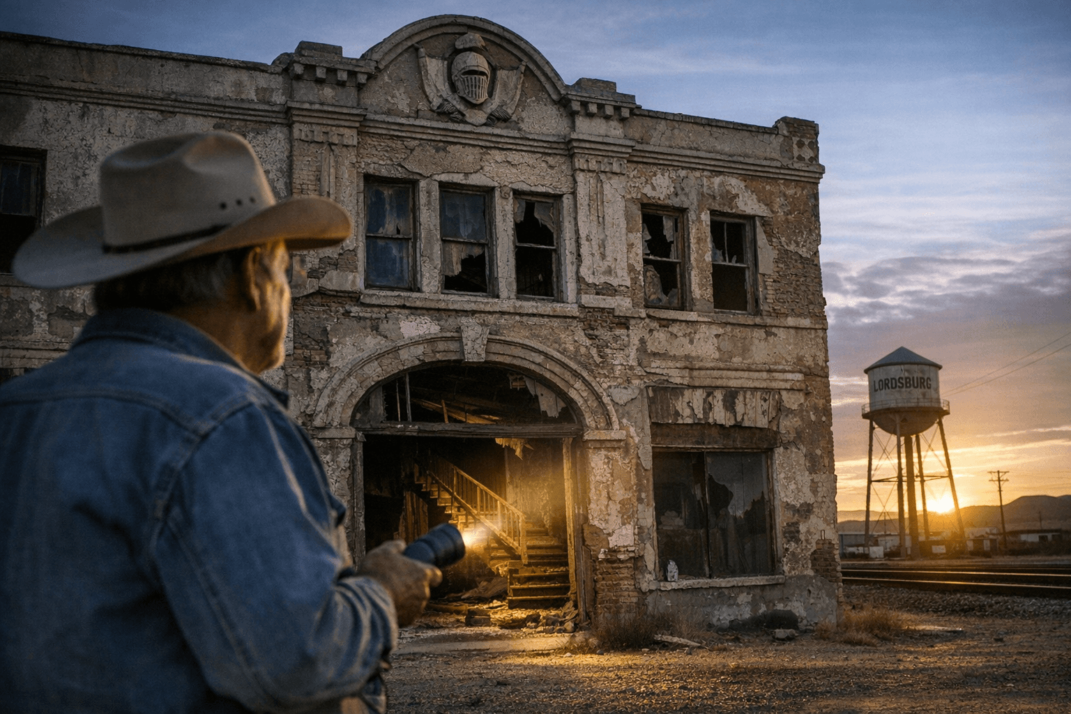 Comprehensive compilation tracks Knights of Pythias buildings, restorations including Lordsburg