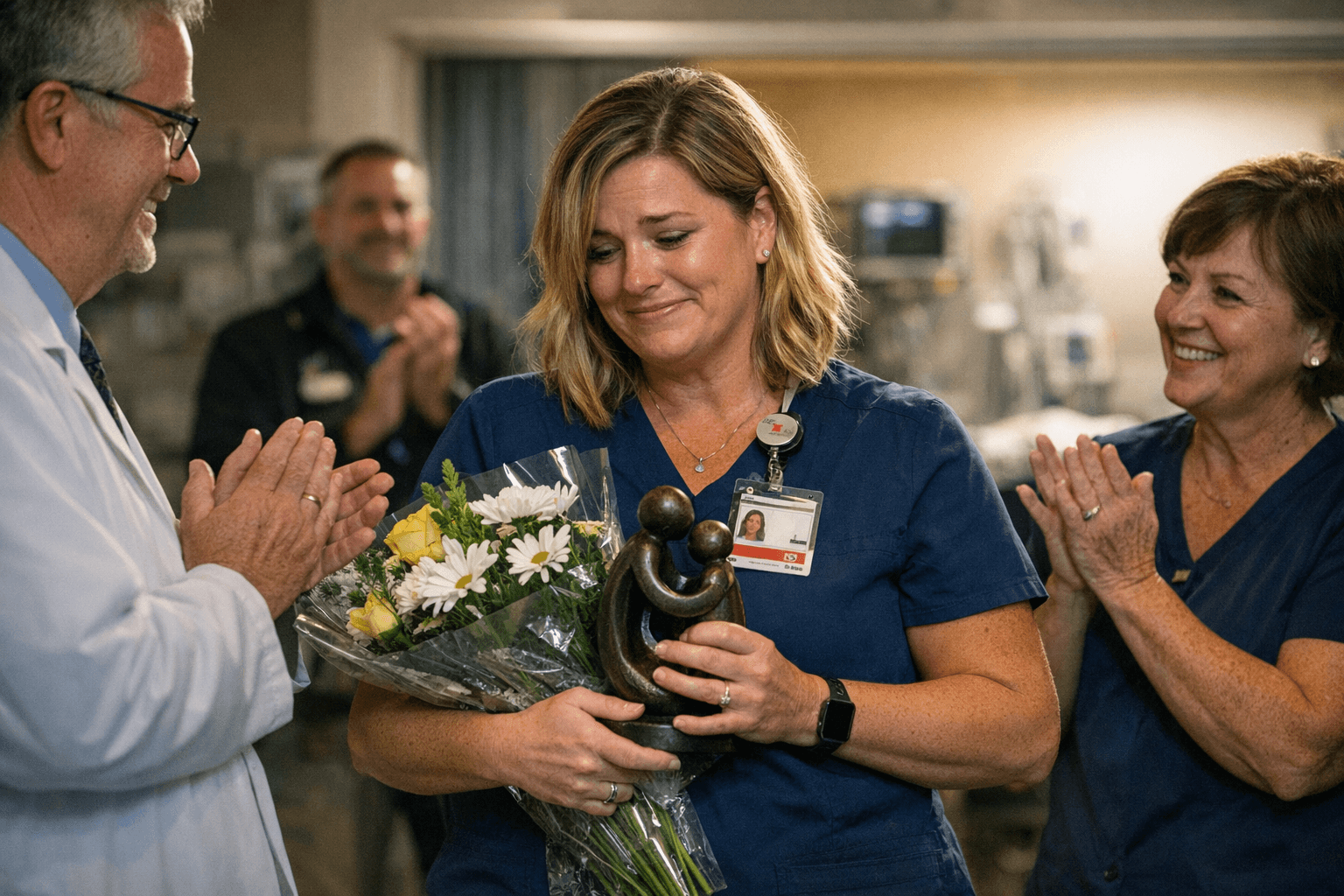 Deaconess Memorial Nurse Honored with DAISY Award for Compassion