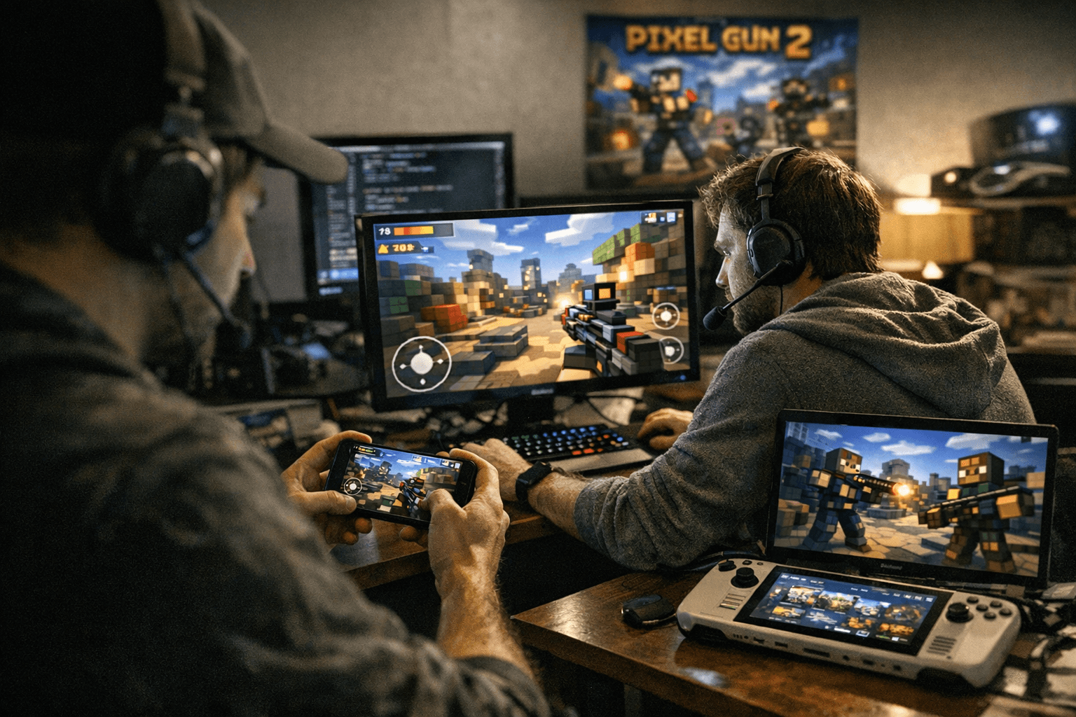 Pixel Gun 2 Active: Mobile-First Cross-Platform, 3D Live Support Continues, Wishlist Open