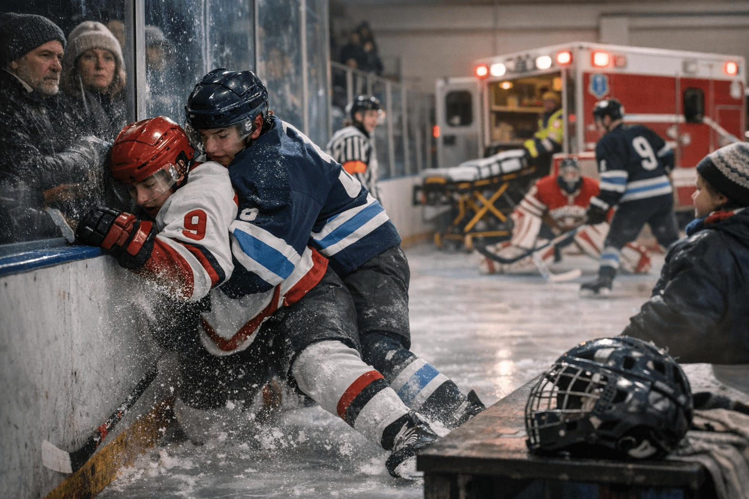 January Junior Hockey Thrills Spotlight Health and Community Concerns