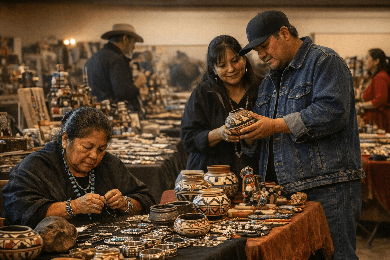 Zuni Pueblo Small Business Market Boosts Local Artisans Before Holidays