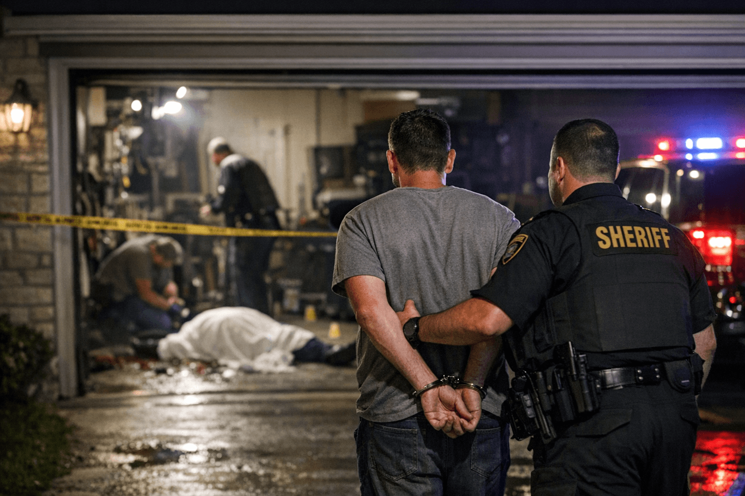 Man arrested after fatal shooting inside Thornwilde Park Lane garage