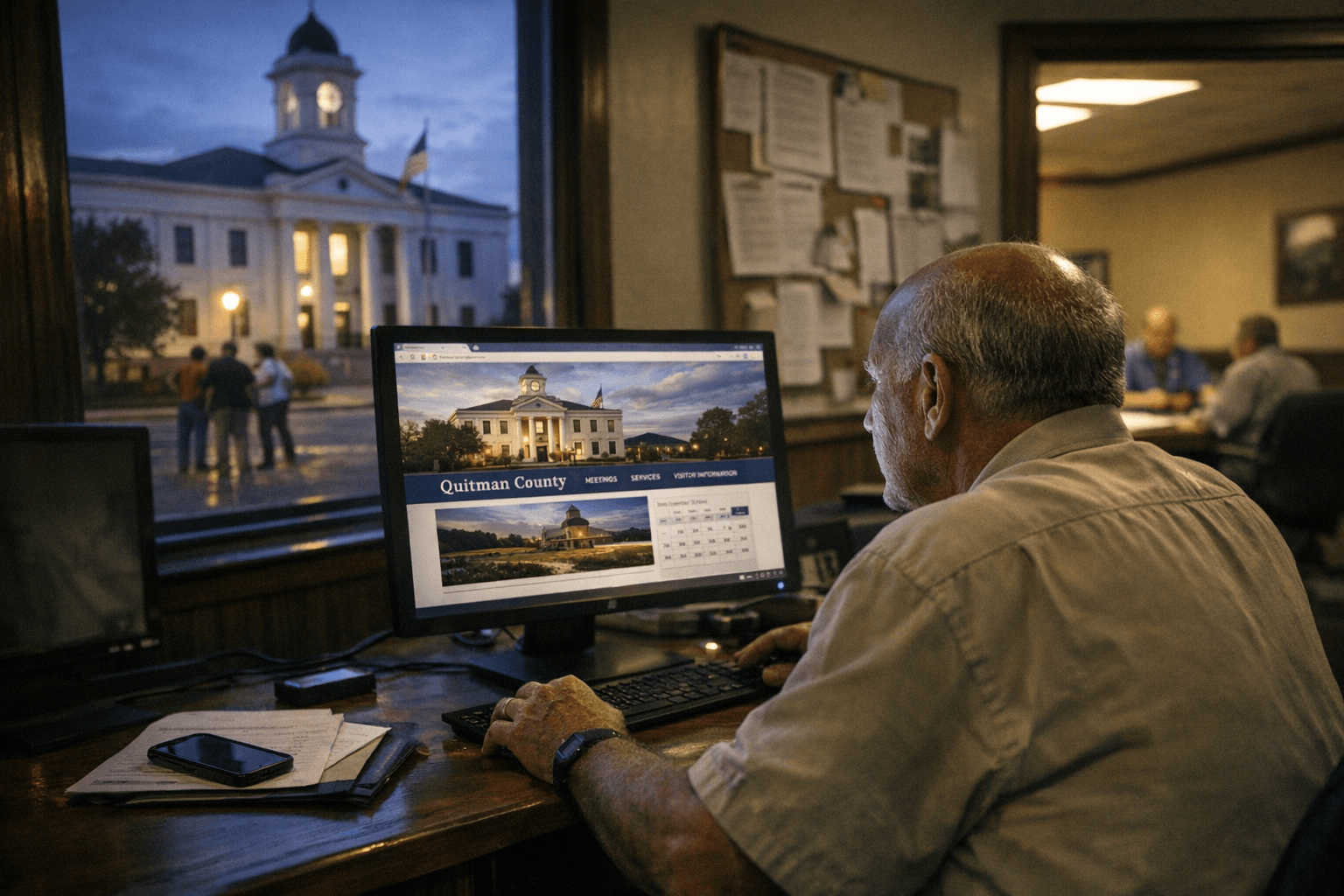 Quitman County website serves as central hub for meetings, services and visitor information