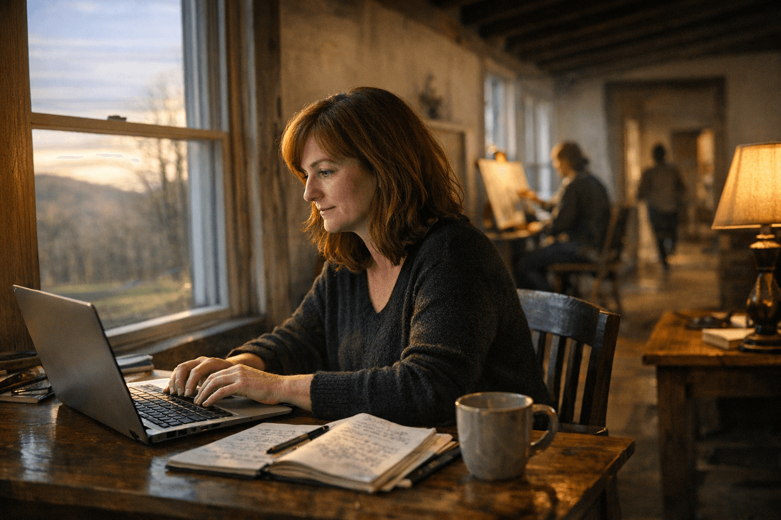 Oxford Author Tracy Morin Wins VCCA Fellowship, Joins Retreat