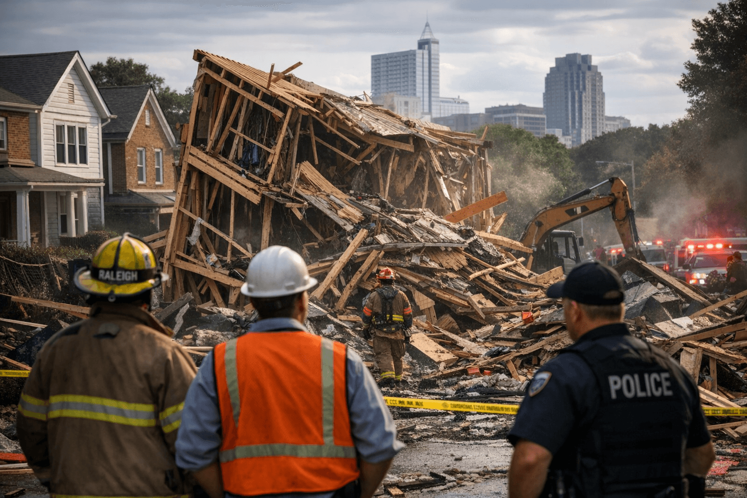 Raleigh Construction Collapse Raises Questions About Safety Oversight