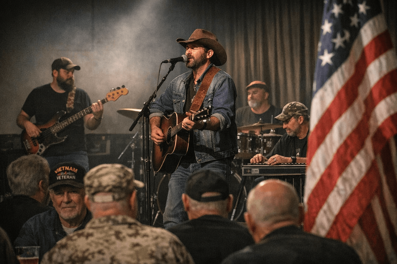 Drew Landry Band Headlines Free Veterans Benefit Concert at Pearl Community Center