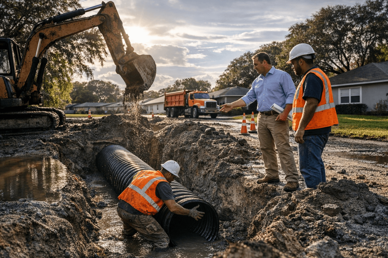 City Officials Issue Notice to Proceed for $1.2M Ramblewood Drainage