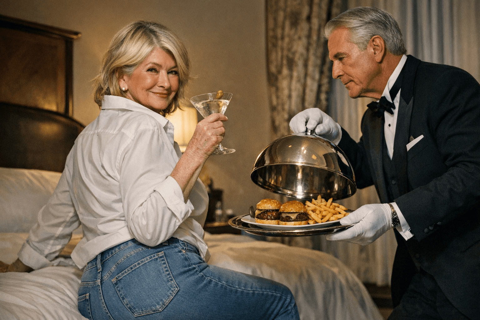 Martha Stewart Stars in MOTHER Denim's Cheeky Spring 2026 Campaign