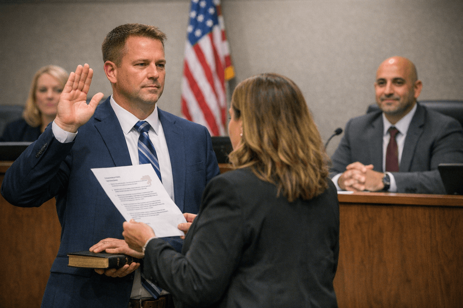 Parker Council Swears In New Member, Elects Vice Mayor