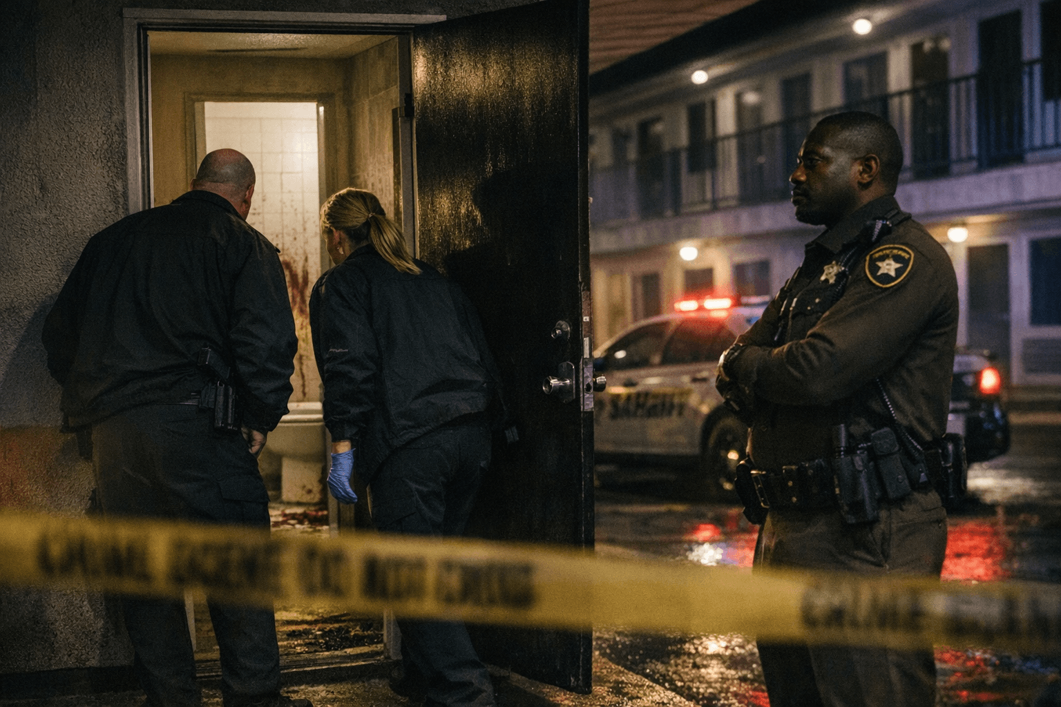 Two charged with murder after man found shot in East Freeway motel