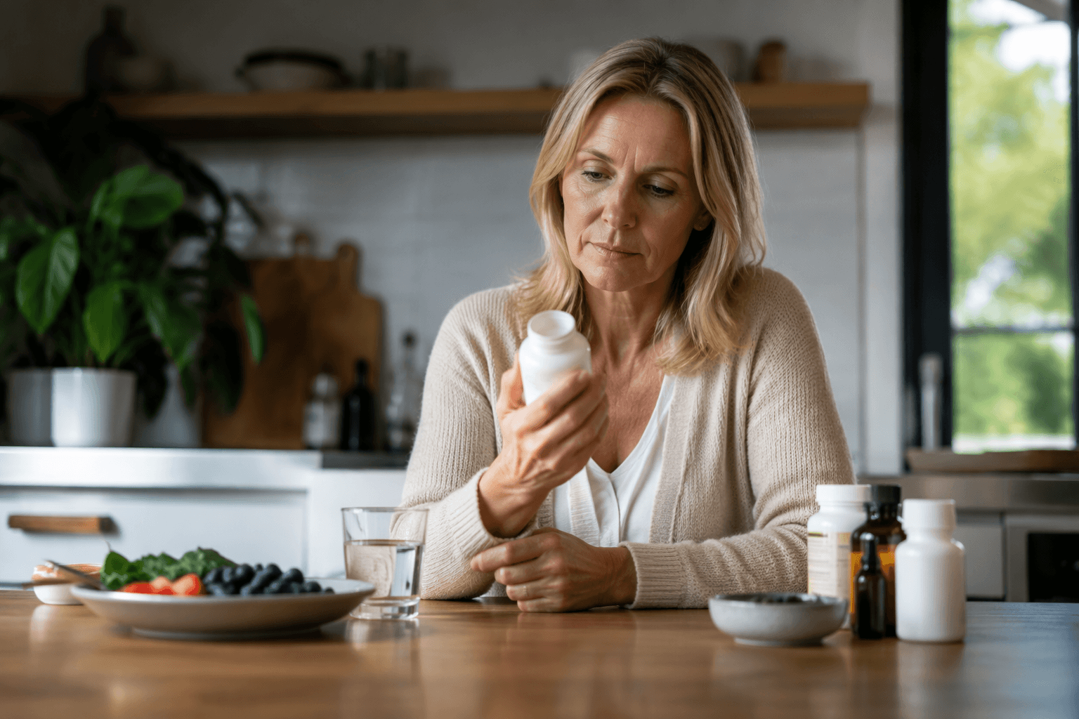 Is there evidence-based supplements for perimenopause gut health?