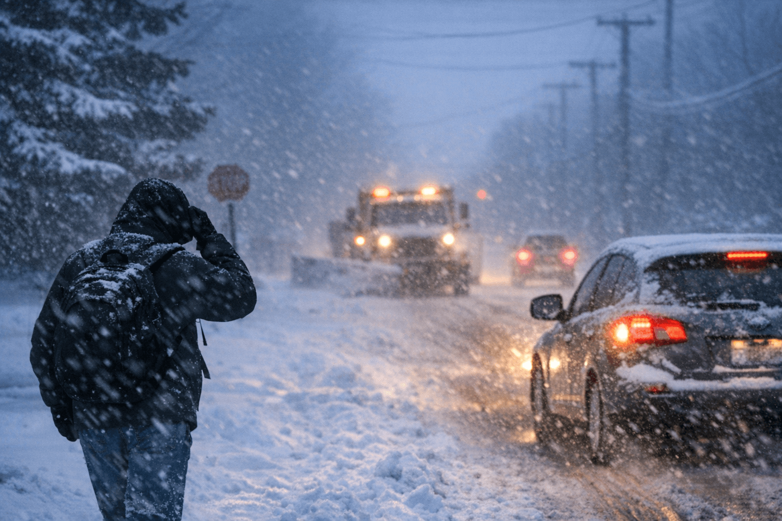 Winter Advisory Brings Two to Five Inches of Snow to Grand Traverse County