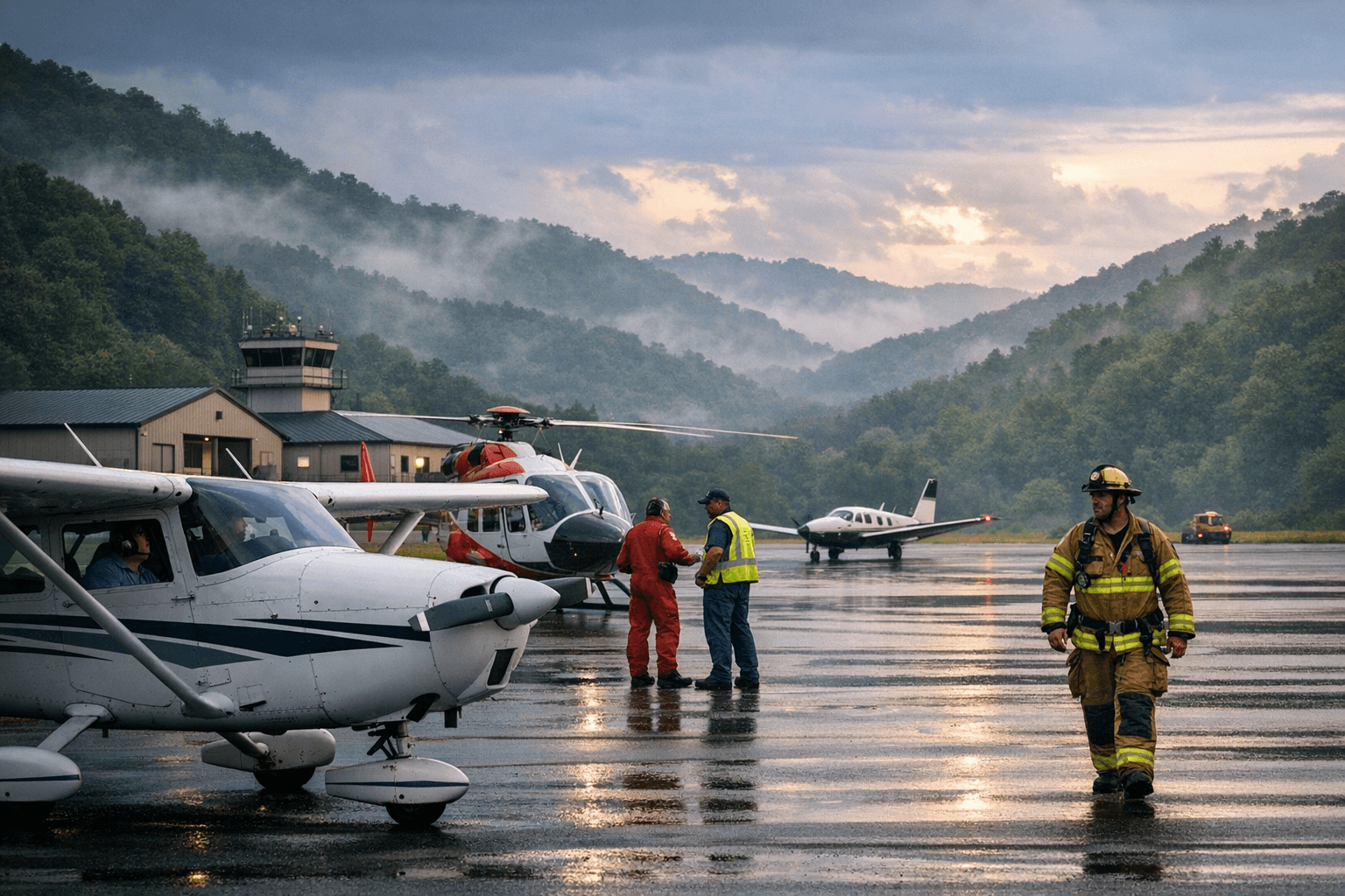 Wendell H. Ford Airport Serves Hazard Area, Provides Key Details