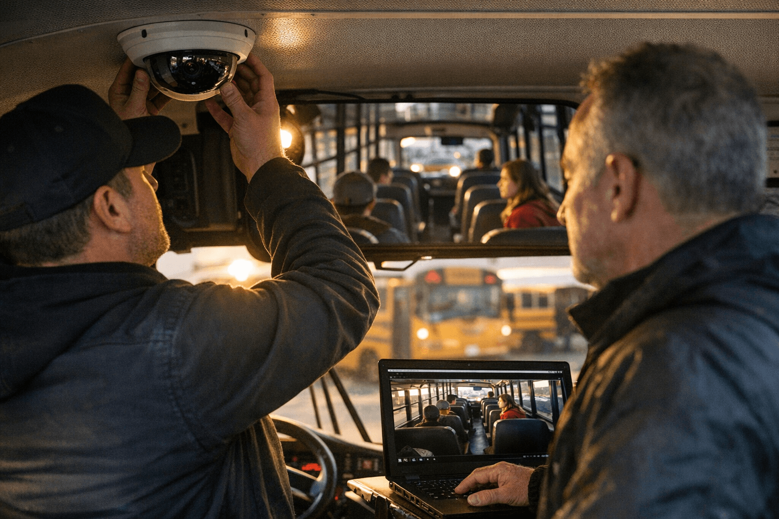 Clovis Unified Installs Cloud Connected Cameras on Bus Fleet