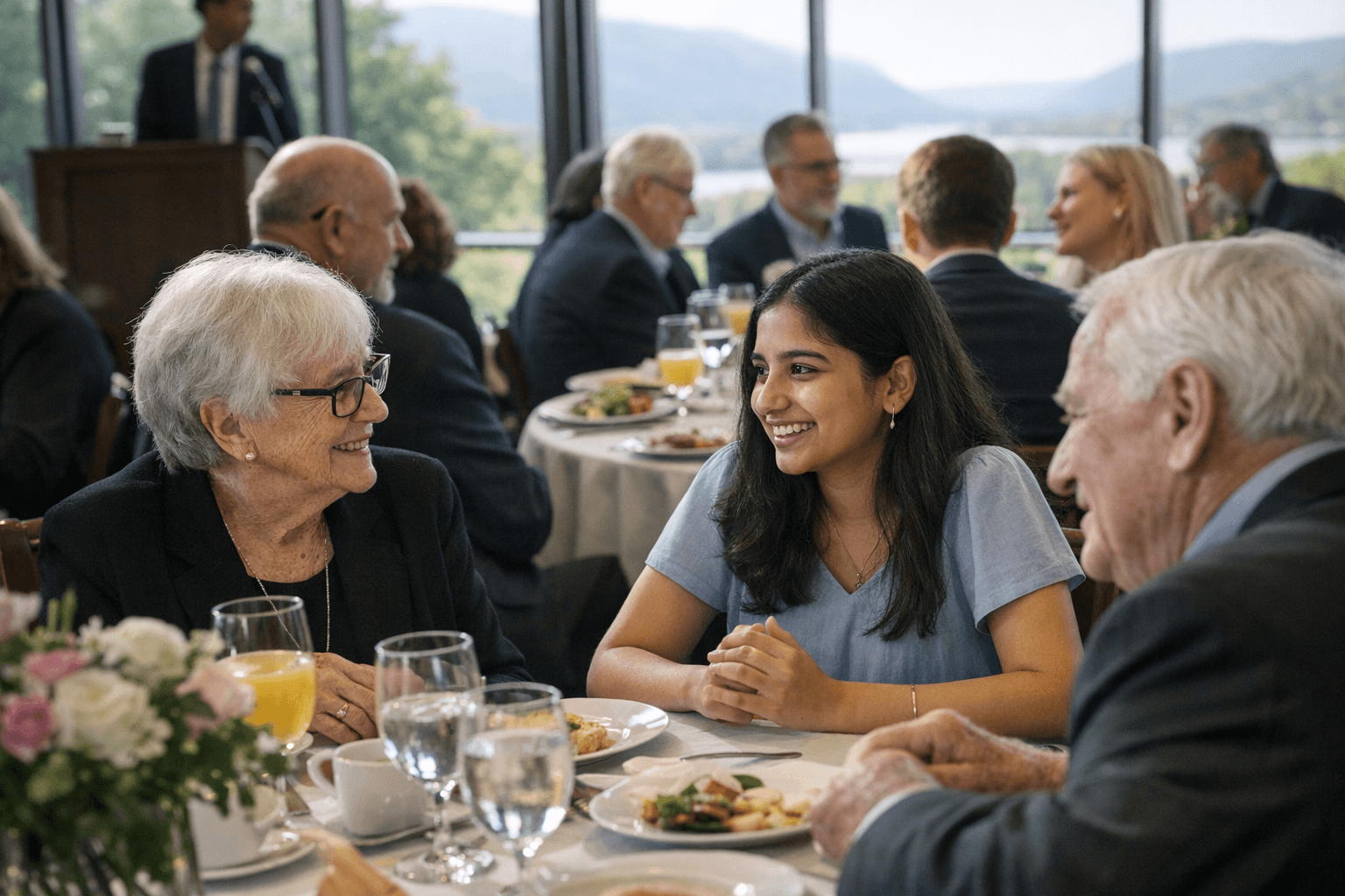Mount Saint Mary College Honors Scholarship Donors and Recipients