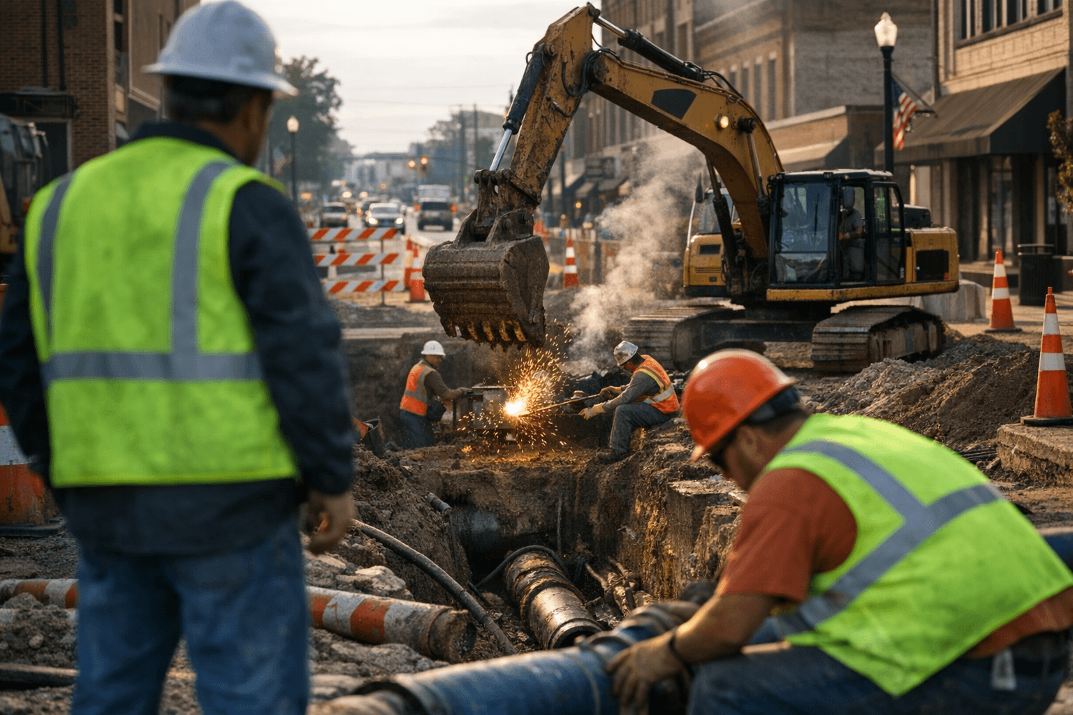 High Point Begins Major Market District Streetscape, Utility Overhaul