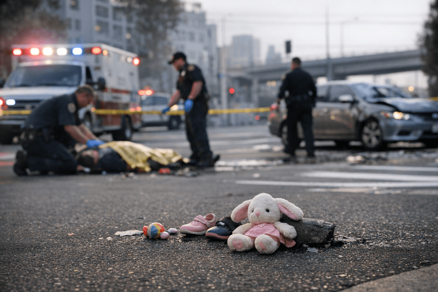 2-Year-Old Killed, Adult Injured After Vehicle Strikes Pedestrians Near 4th and Channel