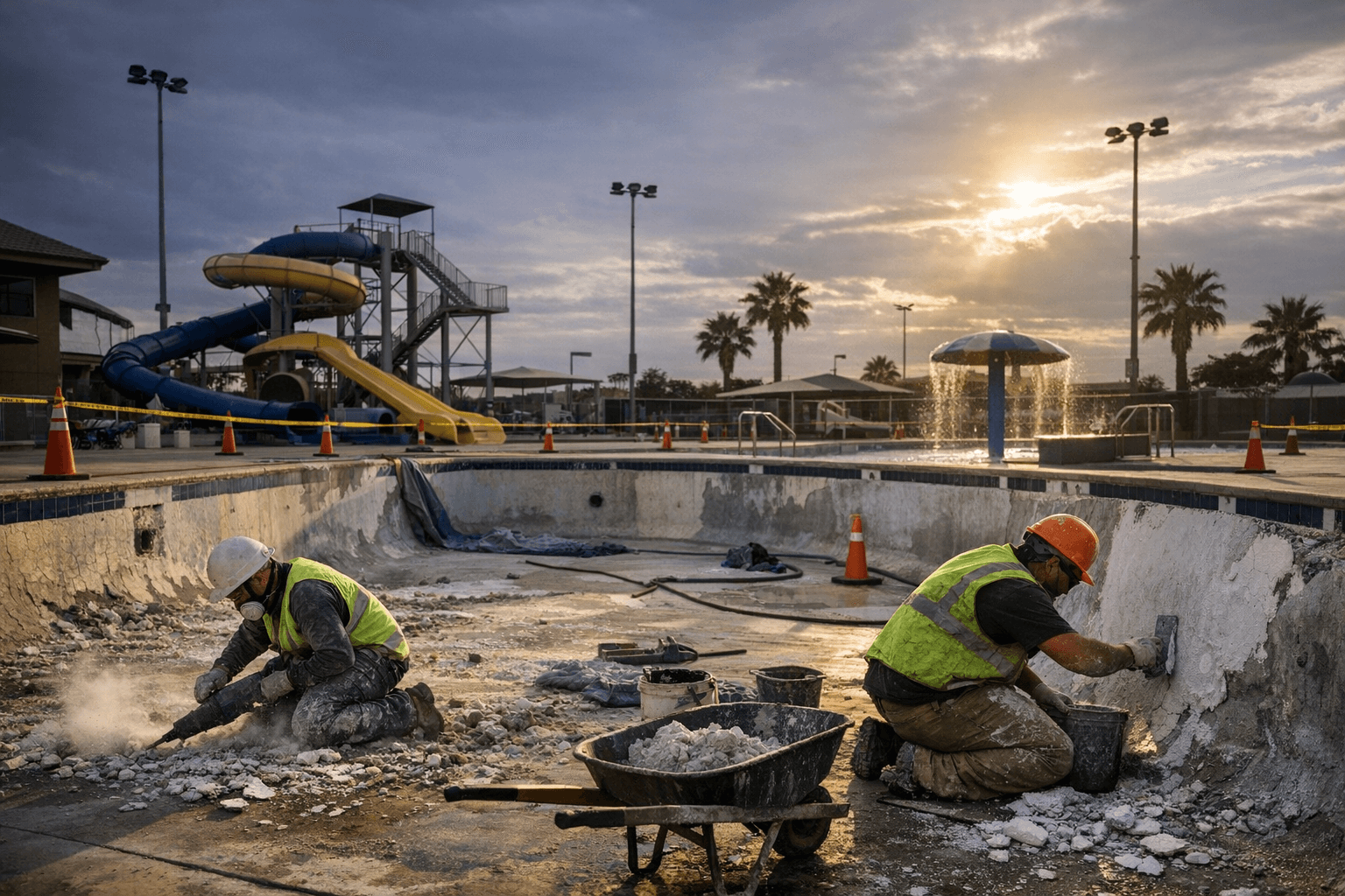 Valley Aquatic Center Closing Temporarily for Major Replastering Project