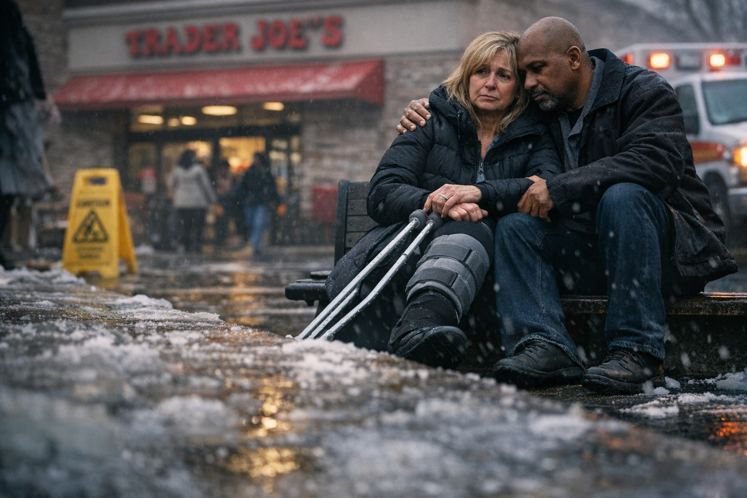 Couple Sues Trader Joe's, Borough Over Slip-and-Fall Premises Liability Claims