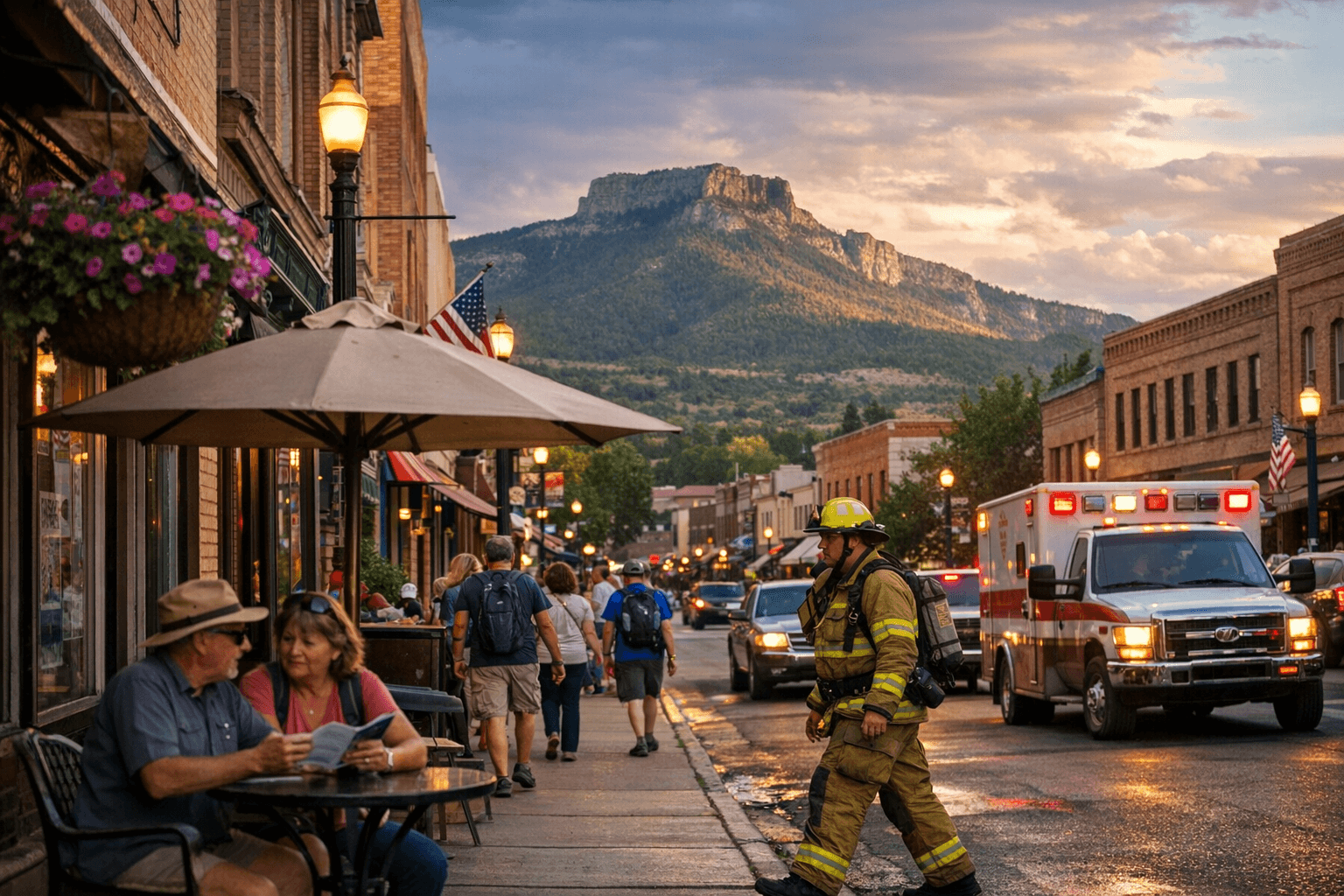 Trinidad and Fisher's Peak Drive Tourism, Support Local Services